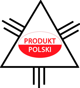 Ilustracja prezentująca znak produktu polskiego wpisany w oko opatrzności